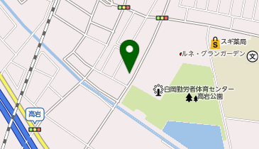 ヤオコー 新白岡店(埼玉県)の地図画像