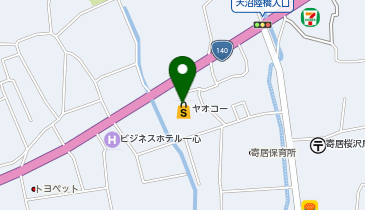 ヤオコー 寄居店(埼玉県)の地図画像