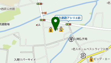 ヤオコー 入間仏子店(埼玉県)の地図画像