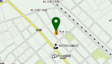 ヤオコー 蕨南町店(埼玉県)の地図画像