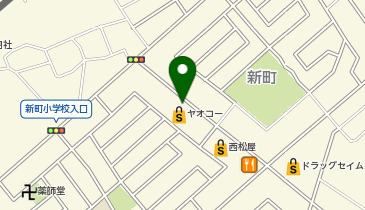 ヤオコー 一本松南店(埼玉県)の地図画像