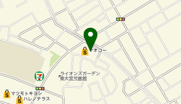 ヤオコー 大宮島町店(埼玉県)の地図画像