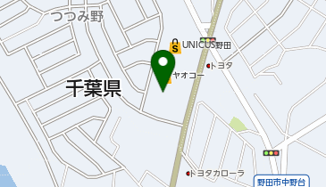 ヤオコー 野田つつみ野店の地図画像