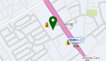 ヤオコー 三芳藤久保店(埼玉県)の地図画像