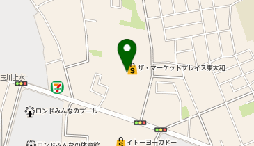 ヤオコー 東大和店(東京都)の地図画像
