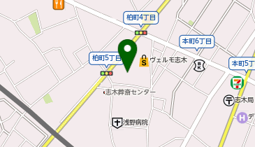 ヤオコー 志木本町店(埼玉県)の地図画像