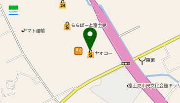 ヤオコー ららぽーと富士見店(埼玉県)の地図画像