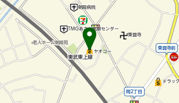 ヤオコー 朝霞岡店(埼玉県)の地図画像