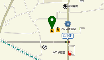 ヤオコー 藤岡店(群馬県)の地図画像