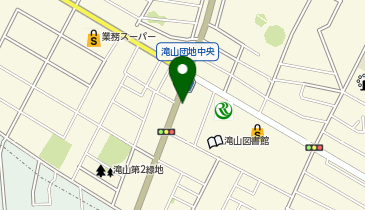 ヤオコー 東久留米滝山店(東京都)の地図画像