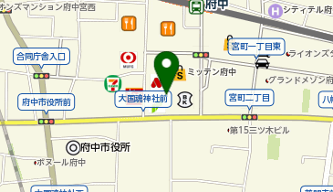 ヤオコー 府中フォーリス店(東京都)の地図画像