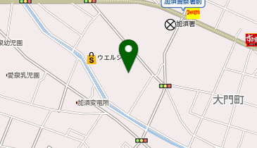 ヤオコー 加須店(埼玉県)の地図画像