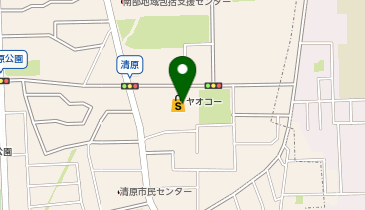 ヤオコー 東大和清原店(東京都)の地図画像