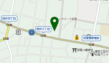 ヤオコー 杉並桃井店(東京都)の地図画像