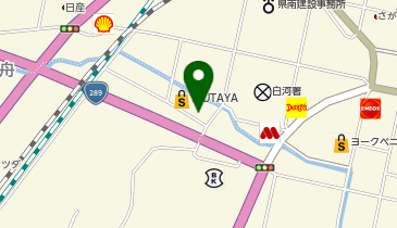 アストロプロダクツ 白河店の地図画像