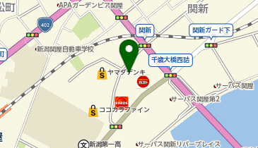 アストロプロダクツ 新潟関屋店の地図画像