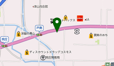 アストロプロダクツ 津山院庄店の地図画像