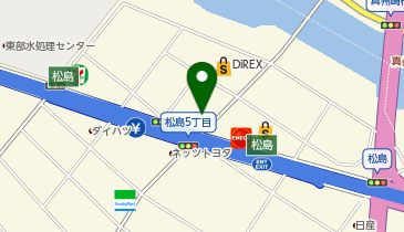 アストロプロダクツ 福岡松島店の地図画像