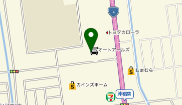 アストロプロダクツ 古川店の地図画像