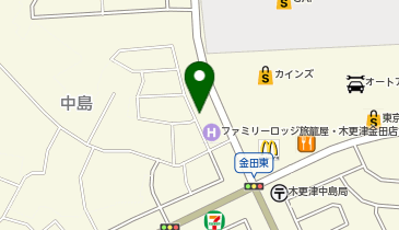 アストロプロダクツ 木更津金田店の地図画像