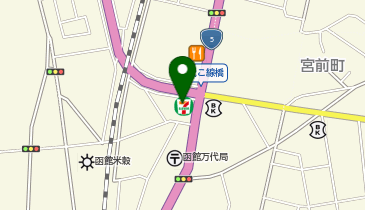 アストロプロダクツ 函館店の地図画像