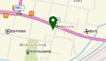 アストロプロダクツ 甲府向町店の地図画像