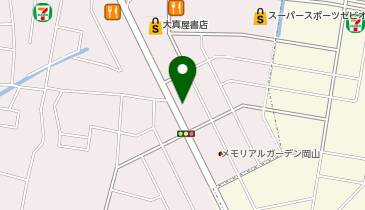 アストロプロダクツ 岡山店の地図画像