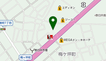 アストロプロダクツ 春日井店の地図画像