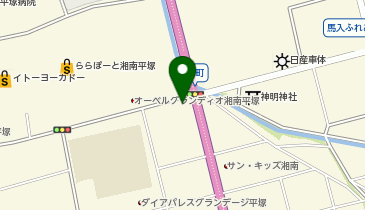 アストロプロダクツ 平塚店の地図画像