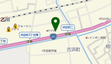 アストロプロダクツ 半田店の地図画像