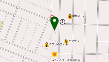 アストロプロダクツ 山形店の地図画像
