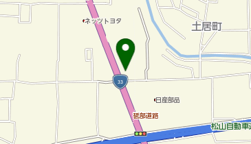 アストロプロダクツ 松山インター店の地図画像