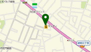 サンディ 小手指店の地図画像