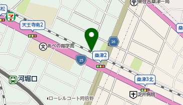 サンディ 天王寺町店の地図画像