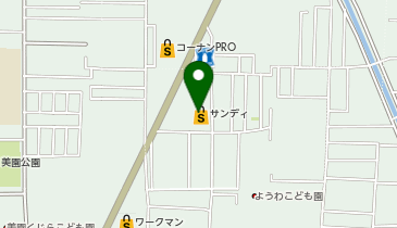 サンディ 八尾山城店の地図画像