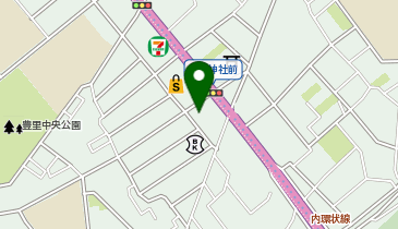 サンディ だいどう豊里店の地図画像