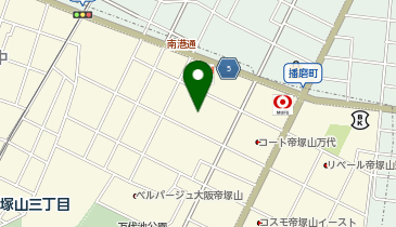 サンディ 住吉帝塚山店の地図画像