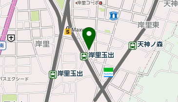 サンディ 岸ノ里店の地図画像