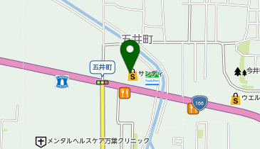 サンディ 橿原五井店の地図画像