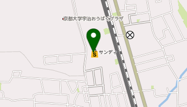 サンディ 黄檗店の地図画像