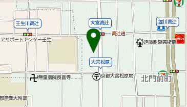 サンディ 高辻大宮店の地図画像