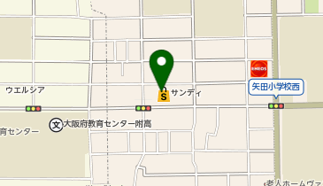 サンディ 長居公園南店の地図画像