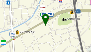 サンディ 石橋店の地図画像