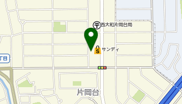 サンディ 奈良上牧店の地図画像