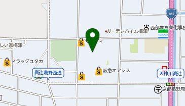 サンディ 京都梅津店の地図画像
