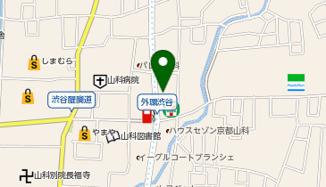 サンディ 山科竹鼻店の地図画像