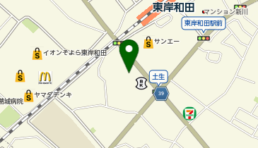 サンディ 東岸和田店の地図画像