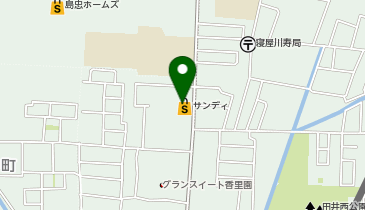 サンディ 寝屋川石津店の地図画像