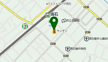 サンディ 高石駅前店の地図画像