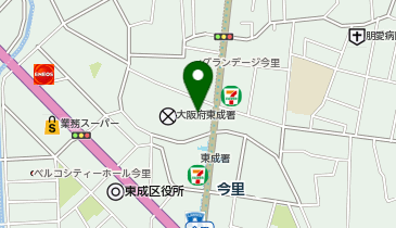 サンディ 今里店の地図画像